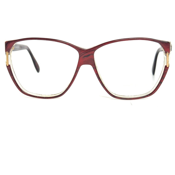 Silhouette Eyeglasses Frames M1232 20 2087 Brown Rectangular 58-11-135 H16554 - Picture 1 of 7